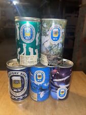 5 Different Suntory Beer Cans  Vintage, Suntory Brewery Japan picture