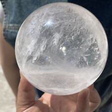 4.4LB Natural Clear Quartz Sphere Crystal Magic Ball Healing G4044 picture