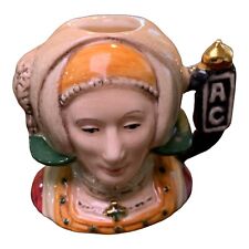 Royal Doulton Anne Of Cleves Miniature Head Toby Jug AC Handle, D7044, 750 picture