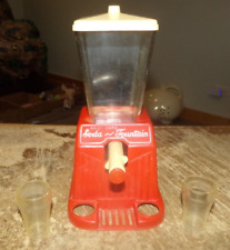 vintage plastic andy gard soda fountain in good shape used picture