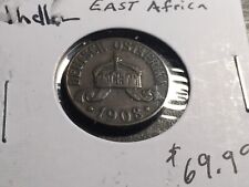 1908 J German East Africa, 1 Heller,  VERY NICE, A++ Details # 33e picture