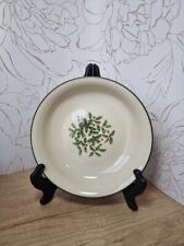LENOX  HOLIDAY SPECIAL Holly Berry Gold Trim SERVING BOWL 8.5” Rare picture