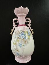 Antique Austrian Porcelain Floral Vase picture