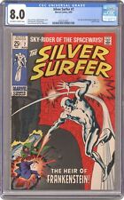 Silver Surfer #7 CGC 8.0 1969 4282313007 1st app. Marvel's Frankenstein picture