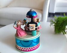 Enesco Vtg 1994 Music Box wind-up - Can't Take My Eyes Off Of You - Beauty Salon picture