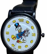 1990s Lorus Quartz Scrooge McDuck Watch Vintage Disney Ducktales WORKING picture