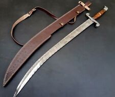 NEW CUSTOM Handmade Damascus Steel Defender Sword, Rosewood 36