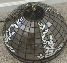 ONE OF A KIND VICTORIAN TIFFANY STYLE HANGING LIGHT  picture