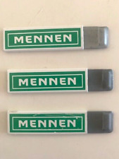 Lot of 3  VINTAGE ADVERTISING MENNEN BOX CUTTERs ~MADE IN USA~1980's picture