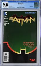 Batman #30 CGC 9.8 (Jun 2014, DC) Snyder Story, Greg Capullo Art, Embossed Cover picture