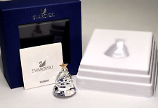 SWAROVSKI ROCKING CLEAR CHRISTMAS TREE - BOX & COA BOOKLET - 1054563 - RETIRED picture