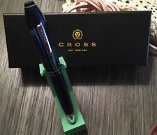 RARE DISCONTINUED Cross Peerless 125 Quartz Blue Ballpoint Pen picture