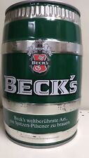 Beck's- Older can-NO TAP 5 liter minikeg-empty picture