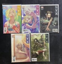 Marvel NYX #1-7 Lot Of 5 (missing issues 3 & 4) 2003  3rd app. X-23 picture
