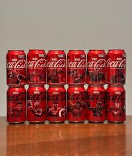 Complete Collection of Coca Cola 350ml cans Marvel Brazil picture