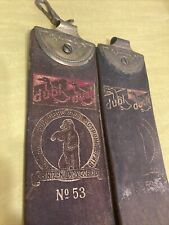 Two Vintage Dubl Duck Pearlduck Strops #53 picture