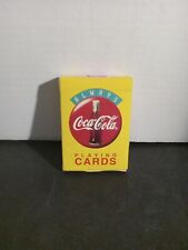 VINTAGE Always Coca-Cola Playing Cards Plastic Coated - Coke 1994 picture