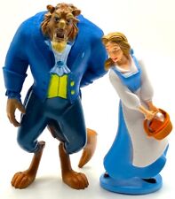 BELLE & BEAST Figure Set BEAUTY AND THE BEAST Disney Princess PVC TOY Playset picture