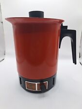 Vintage WEST BEND Instant Hot Pot 2-6 Cups Electric Red Working 36 oz picture