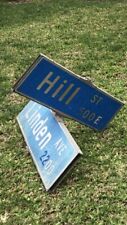 Linden Ave / Hill St - Intersection Street Signs  picture
