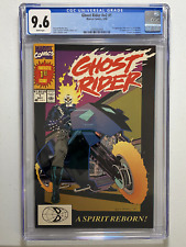 Ghost Rider #1, Volume 2, KEY - 1st App. Daniel Ketch, CGC 9.6, Marvel 1990 picture