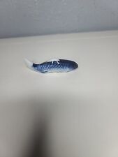 Vintage Blue Ceramic Fish Figurines Chopstick Rests  3