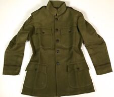 WWI US ARMY M1917 WOOL INFANTRY OFFICER COMBAT FIELD TUNIC- MEDIUM/LARGE 42R picture