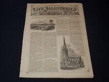 1858 MARCH 27 LIFE ILLUSTRATED NEWSPAPER - TARSUS - BIRTH - NP 5893 picture