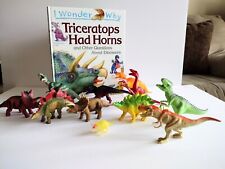 Lot  of Dinosaurs and Book picture