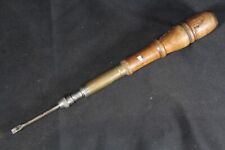 Antique Frank A. Howard Belfast Maine Automatic Spiral Screwdriver Screw Driver picture