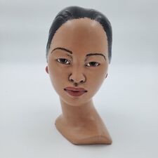 Vintage 1970s Holland Mold Young Girl Head Bust Ceramic Woman Decor  picture