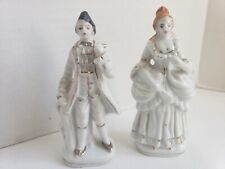 2 Vintage Colonial or Victorian Figurines Made In Occupied Japan #SH 1 picture
