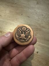 WWI Horse Rosette Copper Eagle Coat Arms Calvary Scout Army Collector GIFT picture
