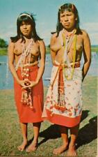 Risque 2 Beautiful Paraguay Women in Traditional Clothing Postcard PC-11 picture