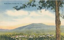 Peaks Knob Mountain above Village of Pulaski VA, Virginia - Linen picture