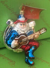 Christopher Radko Lucky Texan Glass Ornament picture