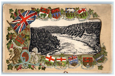 c1910 The Gorge Niagara Falls Ontario Canada Embossed Souvenir Postcard picture