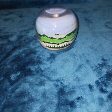 Vtg Acrylic Sand Art Beach Scene Paperweight picture