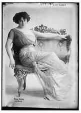 Kitty Gordon in loveseat c1900 OLD LARGE HISTORIC PHOTO picture