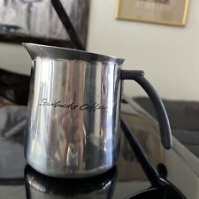 2000 Starbucks Barista 18/8 Stainless Steel Frothing Pitcher Coffee Espresso  picture