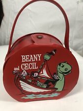 Vintage Beany And Cecil Bob Clampett Cartoon Vinyl Purse Bag 1960s Toy picture