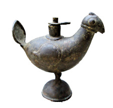 Rare Vintage Islamic Brass Hand Made Diya Oil Dispenser Holy  Diya Oil Lamp picture
