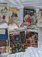  Butterick Simplicity sewing patterns Lot Of 14 Vtg 80 90 00s Used Sold As Is picture
