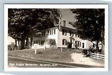 RPPC Hillsboro NH-New Hampshire, President Pierce Homestead Real Photo Postcard picture