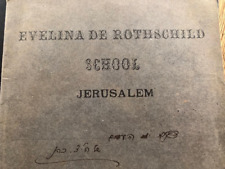 PALESTINE JUDAICA JERUSALEM ROTHSCHILD SCHOOL EVELINA 1900 picture