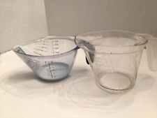 Two used Tupperware 2 Cup Measuring Cups  picture
