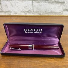 VTG SHEAFFER  FOUNTAIN INK PEN VACCUM FILLER MADE IN USA RETRO WITH CASE picture