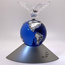 Swarovski CRYSTAL PLANET 2000 Millennium Globe #238985 SIGNED by Designer picture