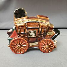 Vintage Ezra Brooks Overland Express Stagecoach Whiskey Decanter picture