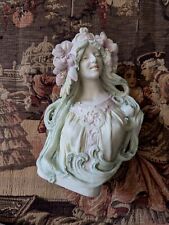 Antique Royal Dux Belle Epoque Porcelain Lady Figurine picture